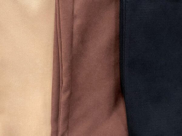 Pantalón tiro alto sarguita gamuzado - Imagen 5
